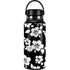 Black and White Hydro Flask 32oz Wide Mouth Skin